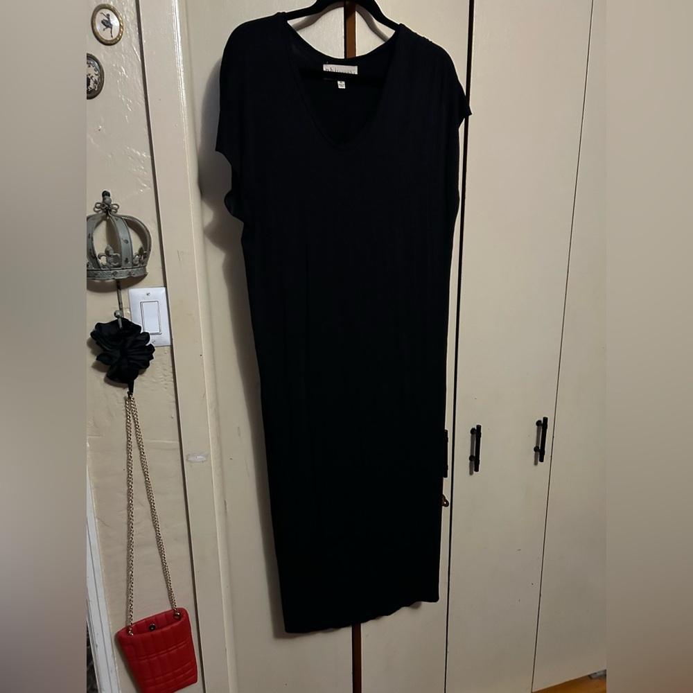 Philosophy Black Sleeveless Dress